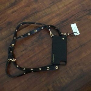 Bandolier cross body cell phone case